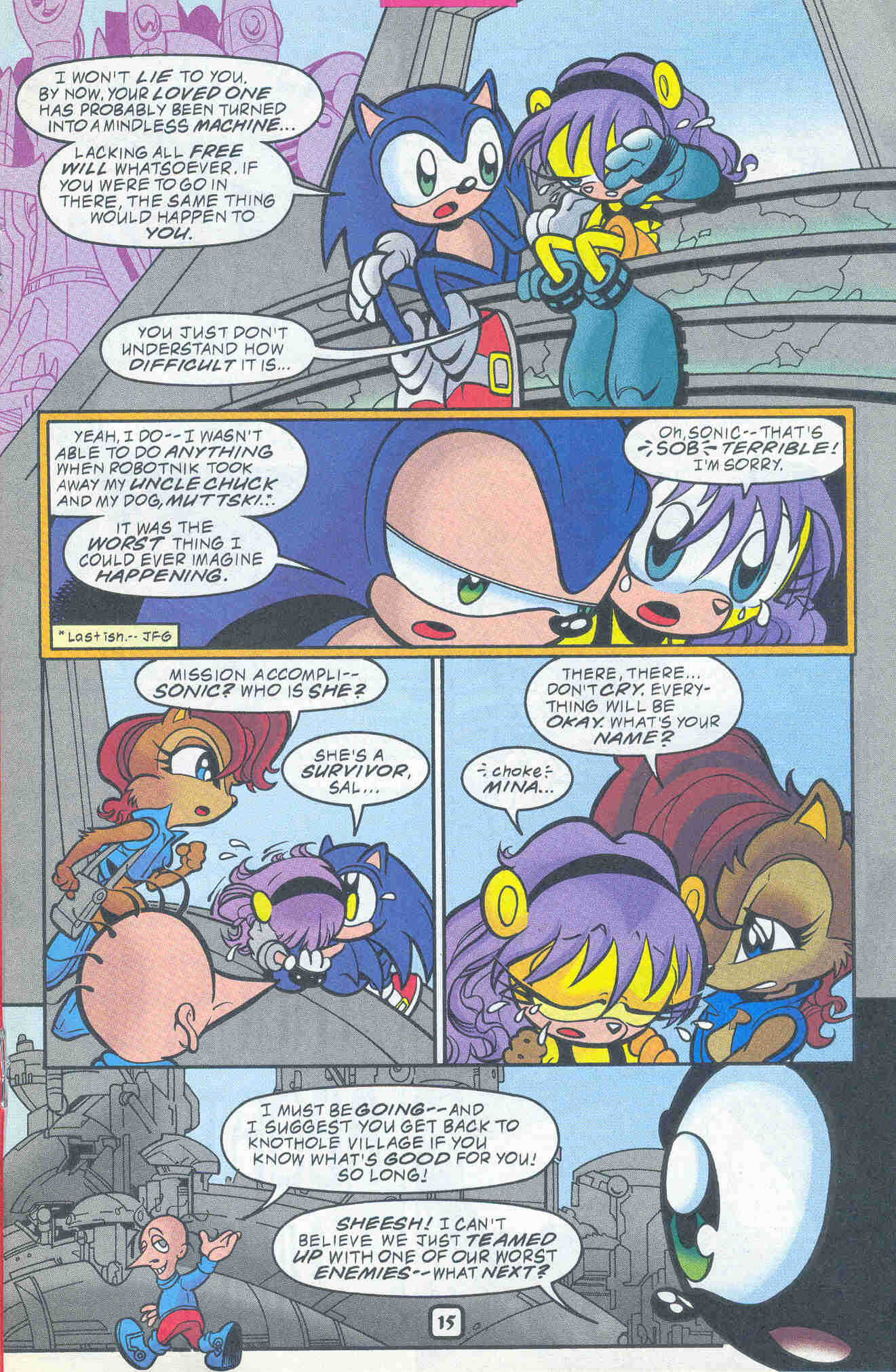 Sonic - Archie Adventure Series November 1999 Page 15